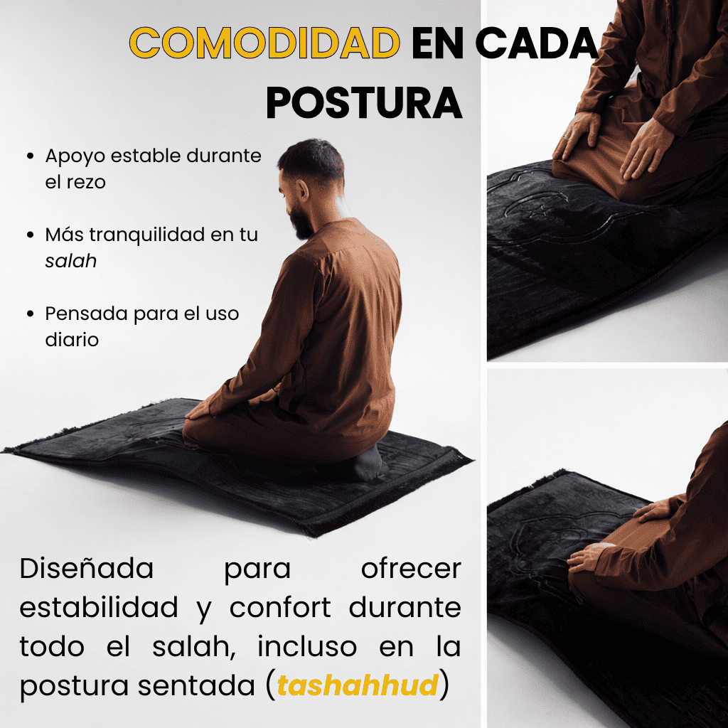 ALFOMBRA DE ORACIÓN ERGONÓMICA