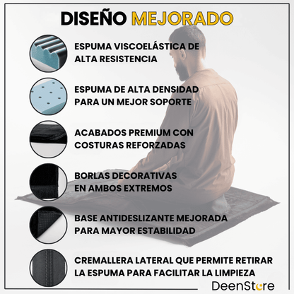 ALFOMBRA DE ORACIÓN ERGONÓMICA
